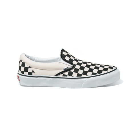 Vans Classic Slip-On Black and White Checker/White