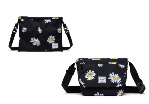 Herschel Print Daisy Black