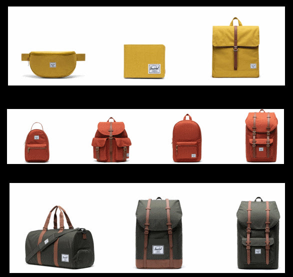 New Herschel Colors