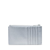 Carteira Herschel Oscar II Vegan Leather RFID Silver Metallic