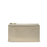 Carteira Herschel Oscar II Vegan Leather RFID Gold Metallic