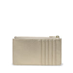 Carteira Herschel Oscar II Vegan Leather RFID Gold Metallic