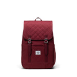 Mochila Herschel Retreat™ Small Oxblood Red Quilted