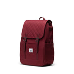 Mochila Herschel Retreat™ Small Oxblood Red Quilted