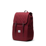 Mochila Herschel Retreat™ Small Oxblood Red Quilted