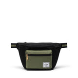 Bolsa de Cintura Herschel Pop Quiz Hip Pack Black/Four Leaf Clover