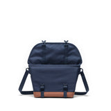 Cove Small Messenger Navy/Saddle brown