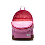 Mochila Herschel Heritage™ Youth Backpack Opera Mauve/Saddle Brown