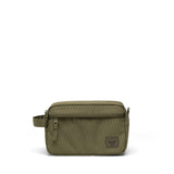 Herschel Chapter Travel Kit Ivy Green Diamond