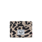 Carteira Herschel Charlie Cardholder Leopard Waves