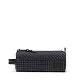 Herschel Settlement Pencil Case Grid Black