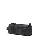Herschel Settlement Pencil Case Grid Black