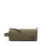 Herschel Settlement Pencil Case Ivy Green Diamond