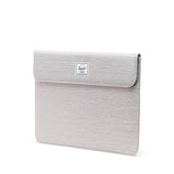 Herschel Spokane 13 Inch Sleeve Light Grey Crosshatch