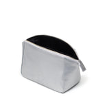 Herschel Milan Toiletry Bag Vegan Leather Silver Metallic