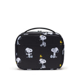 Herschel Pop Quiz Lunch Box Snoopy and Woodstock Black