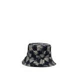 Chapéu Herschel Bebé UV Bucket Hat 6 – 18 Meses Black Stencil Checker
