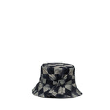 Chapéu Herschel Bebé UV Bucket Hat 6 – 18 Meses Black Stencil Checker
