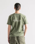 Herschel Mulher Faculty Tee Four Leaf Clover/Feather Gray