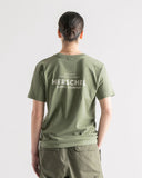 Herschel Mulher Faculty Tee Four Leaf Clover/Feather Gray