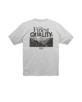 Herschel Homem Mt. HSC Tee Heather Light Gray/Black