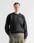 Camisola Mulher Herschel Chain Stitch Crew Black
