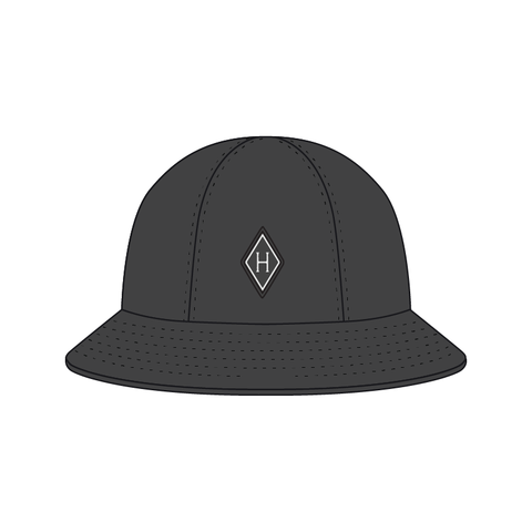 Chapéu Henderson HSC Diamond Bucket Black/Blanc De Blanc