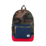 Herschel Settlement Woodland Camo Navy Red