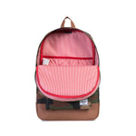 Herschel Heritage Woodland Camo/Tan Synthetic Leather