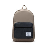 Mochila Herschel Pop Quiz Timberwolf/Black Denim