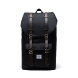 Mochila Herschel Little America Black/Chicory Coffe