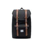 Herschel Little America Mid-Volume Black/Tan Synthetic Leather