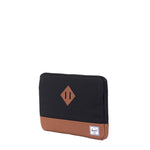 Herschel Heritage Sleeve for MacBook Black/Tan PU
