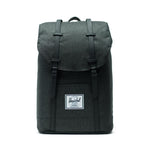 Mochila Herschel Retreat Black Crosshatch/Black Rubber