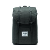 Mochila Herschel Retreat Black Crosshatch/Black Rubber