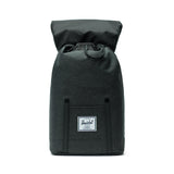 Mochila Herschel Retreat Black Crosshatch/Black Rubber