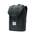 Mochila Herschel Retreat Black Crosshatch/Black Rubber