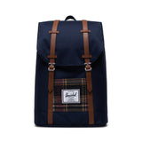 Mochila Herschel Retreat Peacoat/Peacoat Plaid