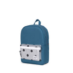 Herschel Settlement Kids Indian Teal Grey 3m Polka Dot