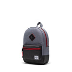 Mochila Herschel Heritage Kids Mid Grey Crosshatch/Black Crosshatch