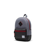 Mochila Herschel Heritage Kids Mid Grey Crosshatch/Black Crosshatch