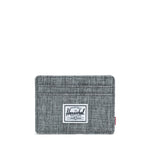 Carteira Herschel Charlie RFID Raven Crosshatch