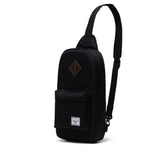 Herschel Heritage Shoulder Bag Black/Chicory Coffee