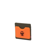Carteira Herschel Charlie RFID Ivy Green/Shocking Orange - Rubber