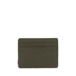 Carteira Herschel Charlie RFID Ivy Green/Shocking Orange - Rubber