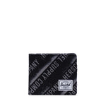 Carteira Herschel Andy RFID Stencil Roll Call Black