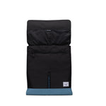 Mochila Herschel City Mid-Volume Black/Copen Blue - Eco Collection