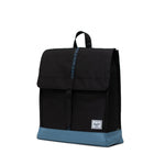 Mochila Herschel City Mid-Volume Black/Copen Blue - Eco Collection
