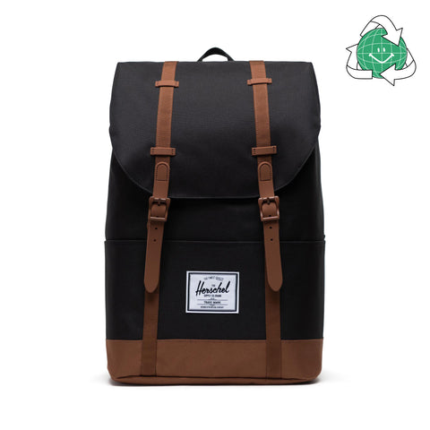 Mochila Herschel Retreat Black - Collection Eco