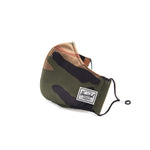 Herschel Classic Fitted Face Mask Woodland Camo